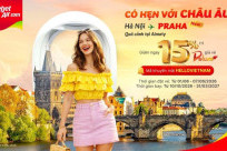 Giảm Ngay 15% Giá Vé Deluxe - Bay Almaty Và Praha Cùng Vietjet