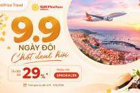 ƯU ĐÃI ĐẾN 29%: Ngày đôi 9/9 – Chốt deal hời cùng Sun PhuQuoc Airways