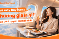 Vé máy bay hạng Thương gia: Giá vé & quyền lợi MỚI NHẤT 2026