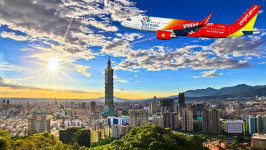 Vé máy bay từ Việt Nam đi Đài Loan giá bao nhiêu?