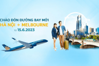 Vietnam Airlines khai trương đường bay thẳng Hà Nội đi Melbourne