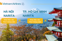 [Vietnam Airlines] Lịch bay đi Nhật Bản (T9/2021 - T3/2022)