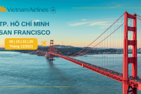 [Vietnam Airlines] Thông báo lịch bay đi Mỹ