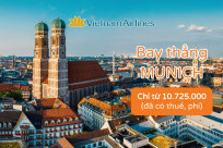 Vietnam Airlines Ưu Đãi Đồng Hành, Cùng Bạn Bay Thẳng Tới Munich
