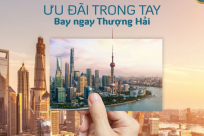 Vietnam Airlines Ưu Đãi Giá Vé Đường Bay TP. Hồ Chí Minh - Thượng Hải