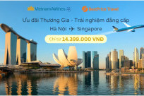 Vietnam Airlines: Ưu Đãi Thương Gia, Trải Nghiệm Đẳng Cấp Đi Singapore