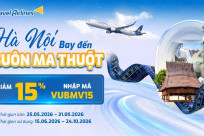 Vietravel Airlines Giảm 15% vé bay Hà Nội - Buôn Ma thuột