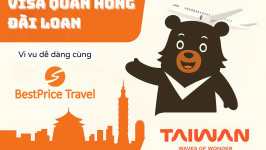 Visa Quan Hồng Đài Loan: Bestprice Travel chính thức được cấp phép & đồng hành uy tín