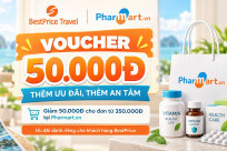 Voucher 50.000Đ từ Pharmart.vn – Thêm ưu đãi, thêm an tâm