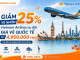 GIẢM 25% VÉ NHÓM, Vietnam Airlines ưu đãi giá vé quốc tế từ 4.950.000 VNĐ