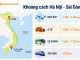 Khoảng Cách Hà Nội - Sài Gòn Bao Nhiêu Km?