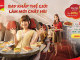 Vietjet Air: TẶNG 20KG hành lý ký gửi và GIẢM GIÁ 50% suất ăn nóng