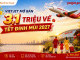 Vietjet mở bán 3,1 triệu vé Tết Đinh Mùi 2027