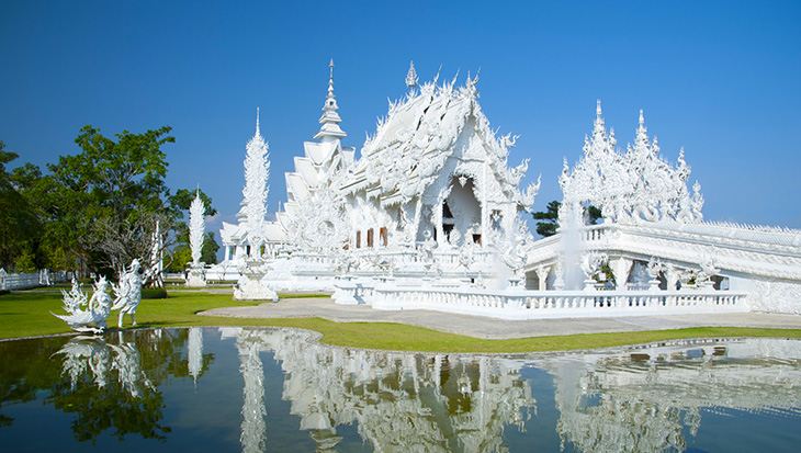 Chùa Wat Rong Khun Thái Lan