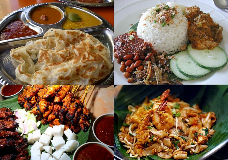 Đồ ăn tại Malaysia rất đa dạng và phong phú