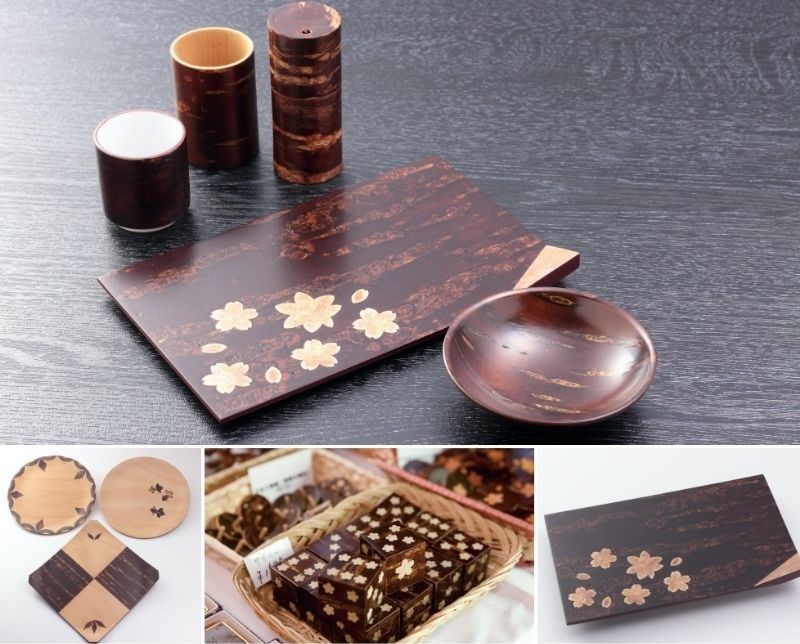 Những món đồ thủ công từ vỏ cây anh đào mang đậm nét văn hóa Tohoku