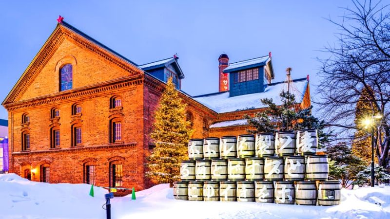 Bảo t&agrave;ng bia Sapporo Nhật Bản