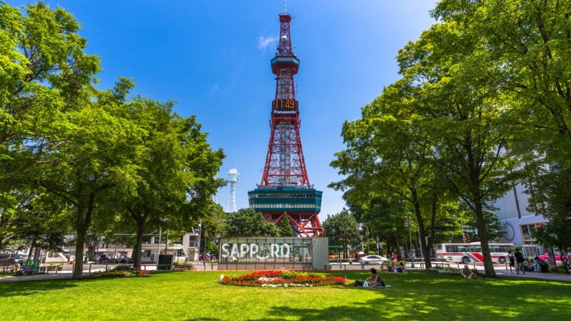 Sapporo TV Tower - Th&aacute;p Truyền H&igrave;nh Cao Nhất Tại Sapporo
