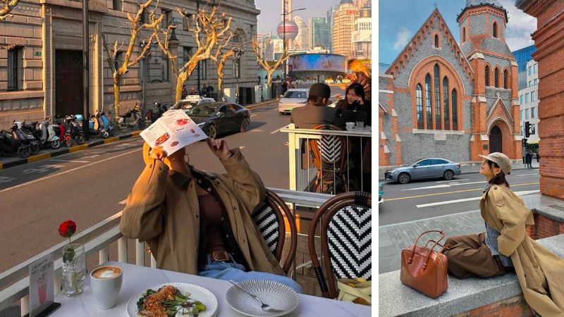 M&ugrave;a thu v&agrave; m&ugrave;a xu&acirc;n l&agrave; thời điểm th&iacute;ch hợp để gh&eacute; thăm Bến Thượng Hải