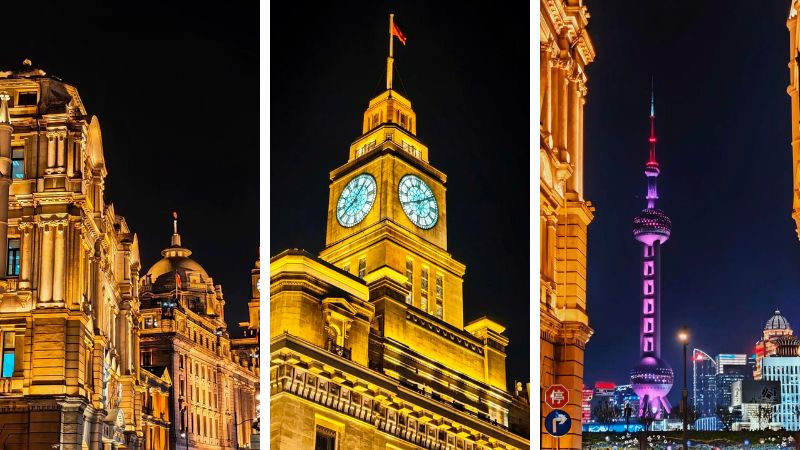 Thu trọn v&agrave;o tầm mắt cả qu&aacute; khứ v&agrave; hiện tại của Thượng Hải trong c&ugrave;ng một khung cảnh