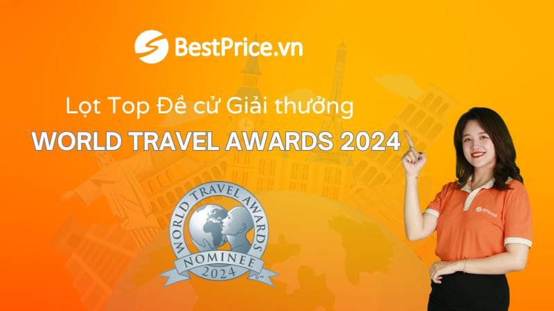 BestPrice được đề cử giải World Travel Award 2024