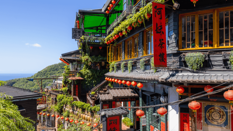 Lựa chọn lưu trú tại khách sạn ở Cửu Phần Đài Loan