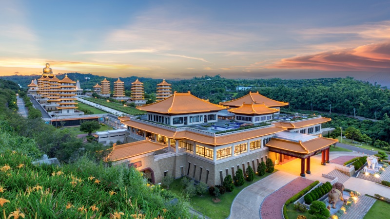 Phật Quang Sơn Tự - địa điểm du lịch Đài Loan mang giá trị tâm linh sâu sắc