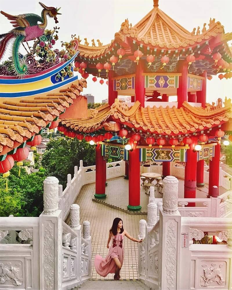 Tham quan chùa bà Thiên Hậu