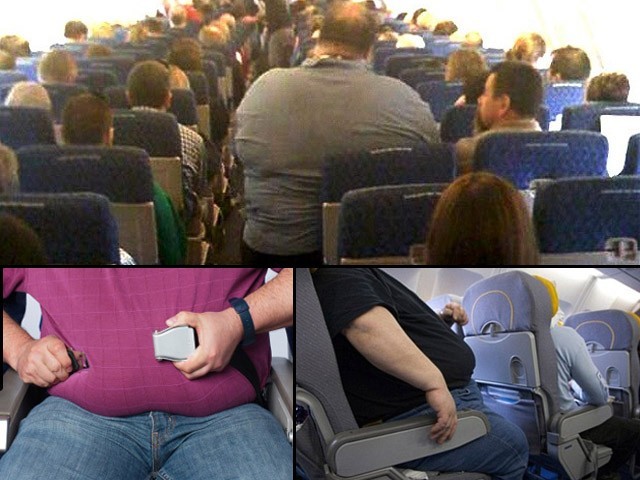Thân hình quá khổ ảnh hưởng đến an toàn của bạn trên máy bay