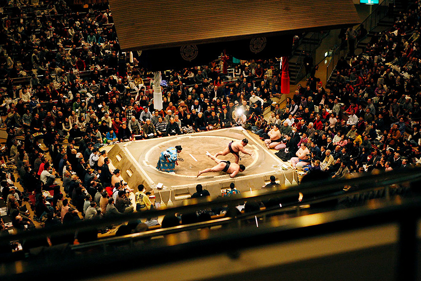 Đấu trường Sumo tại Tokyo