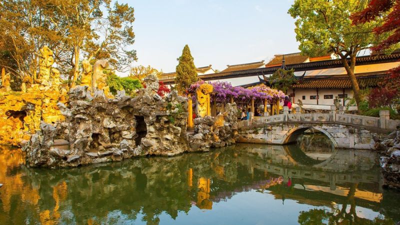 Nghệ thuật vườn cảnh tại Sư Tử Lâm