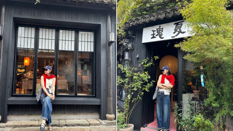 Du khách chụp hình tại Tây Đường