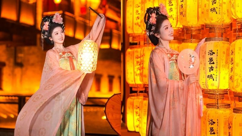 Check in H&aacute;n phục l&agrave; trải nghiệm thu h&uacute;t du kh&aacute;ch ở Lạc Dương (Ảnh: XHS@LovinAngela)