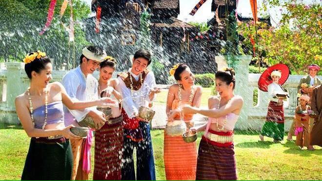 Lễ hội Songkran ở Thái Lan