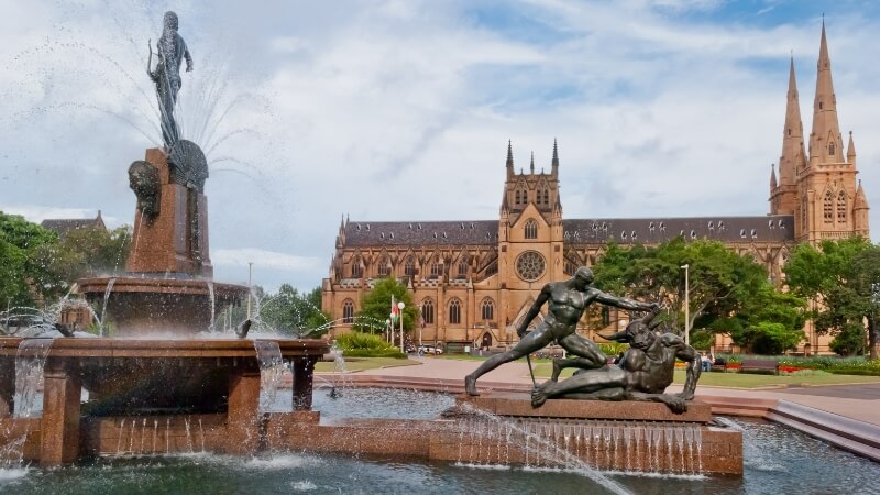 Nhà thờ thánh Mary - địa điểm du lịch Úc cổ kính, linh thiêng ở Sydney