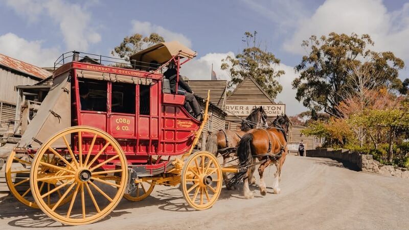 Sovereign Hill - địa điểm du lịch Úc gắn liền với lịch sử khai thác vàng ở Thị trấn Ballarat