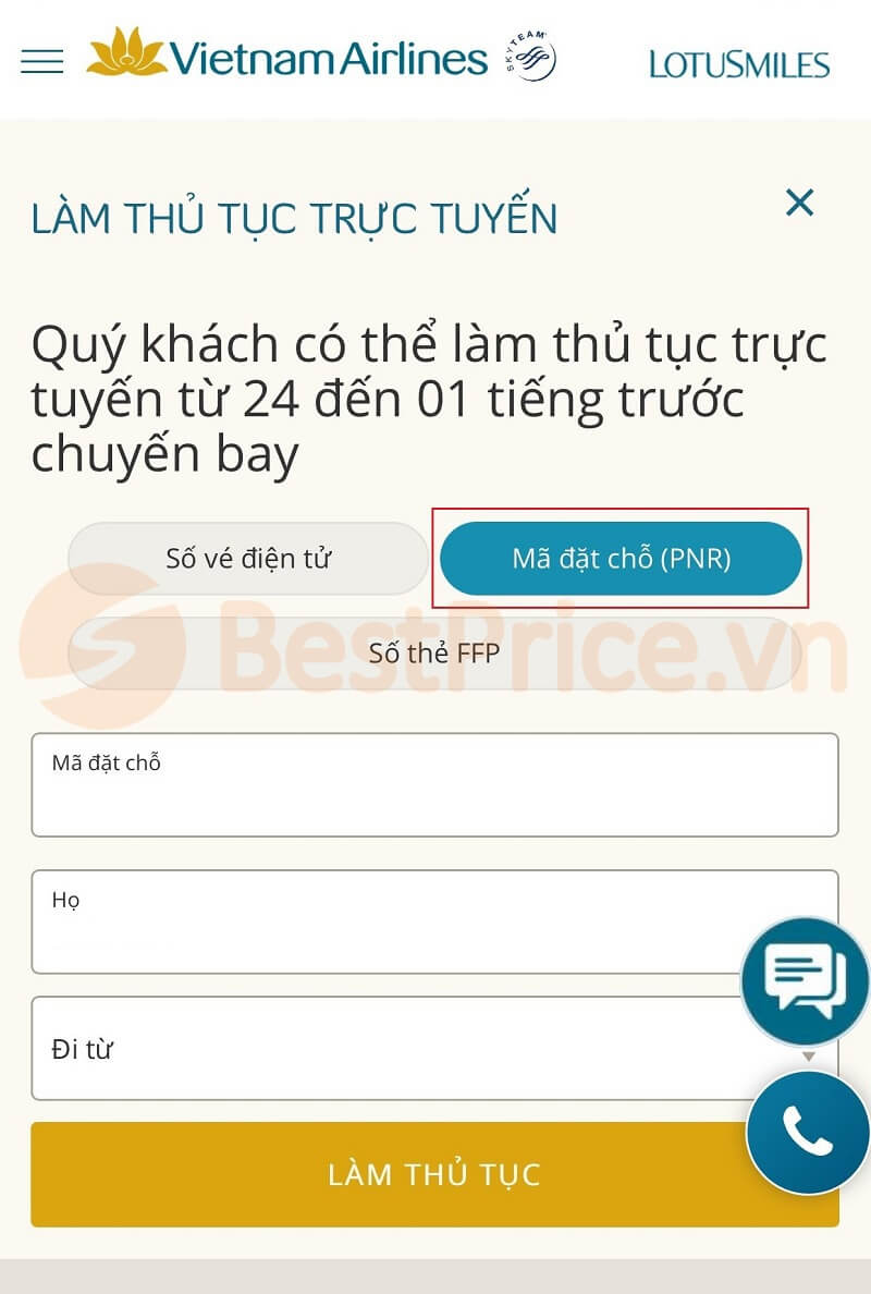 Cách check in online Vietnam Airlines CHI TIẾT NHẤT