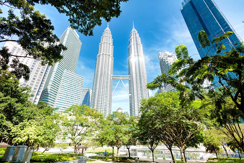Kiến trúc độc đáo của tòa tháp Petronas