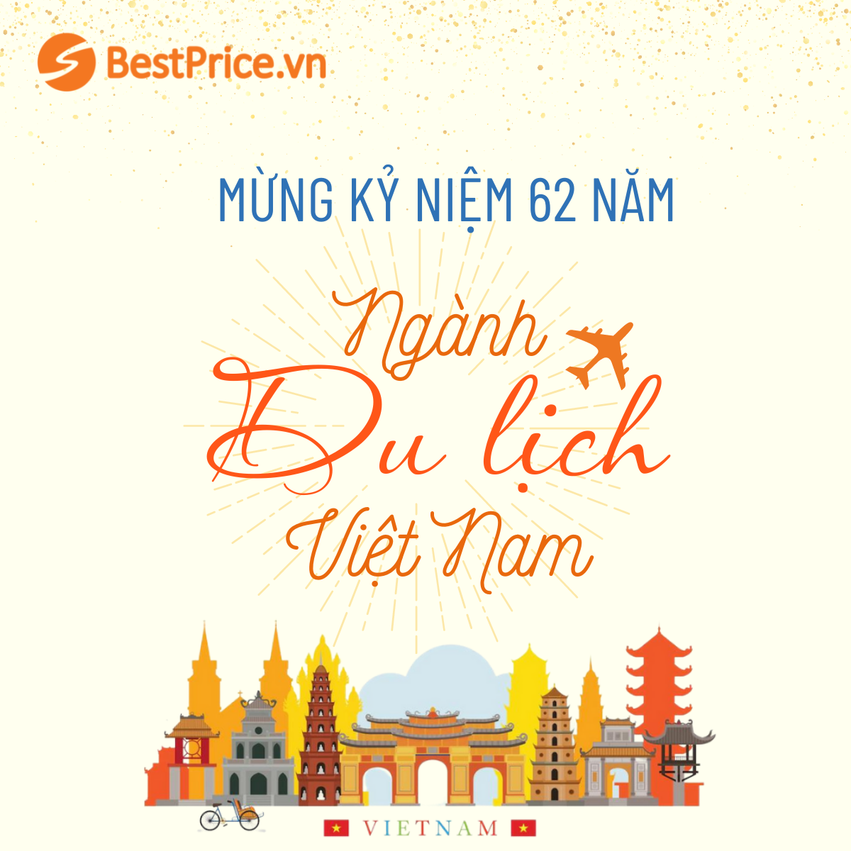 Mừng kỷ niệm 62 năm ngày thành lập ngành Du lịch Việt Nam