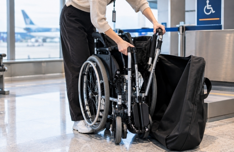 Cách chuẩn bị xe lăn trước khi ký gửi