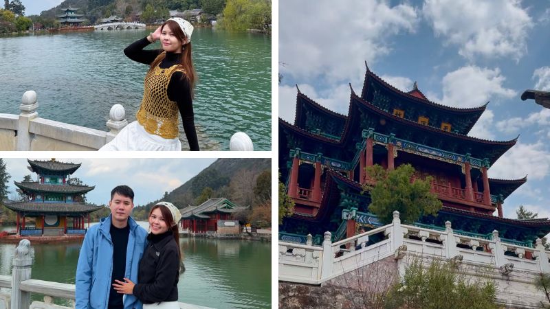 Sống ảo cực chất tại Hắc Long Đ&agrave;m