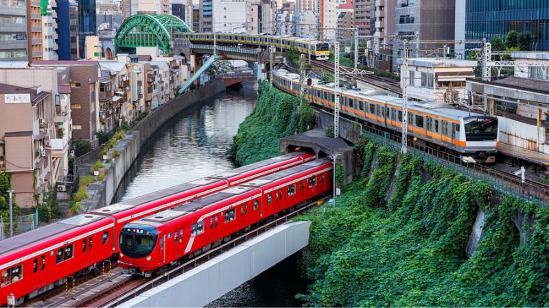 Hướng dẫn di chuyển từ trung t&acirc;m Tokyo tới c&ocirc;ng vi&ecirc;n