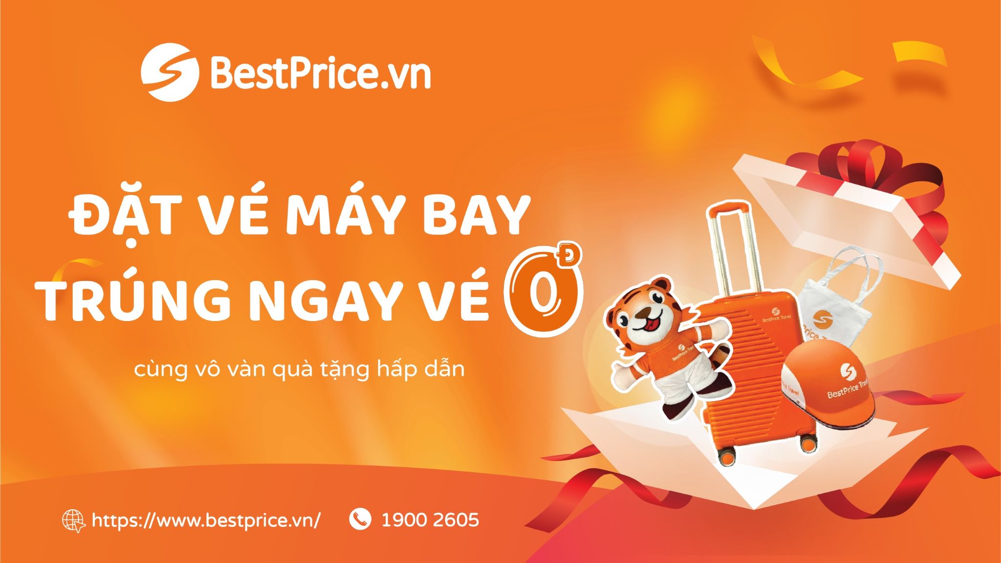 Bay Năm Rồng, Tr&uacute;ng V&eacute; 0 Đồng C&ugrave;ng BestPrice