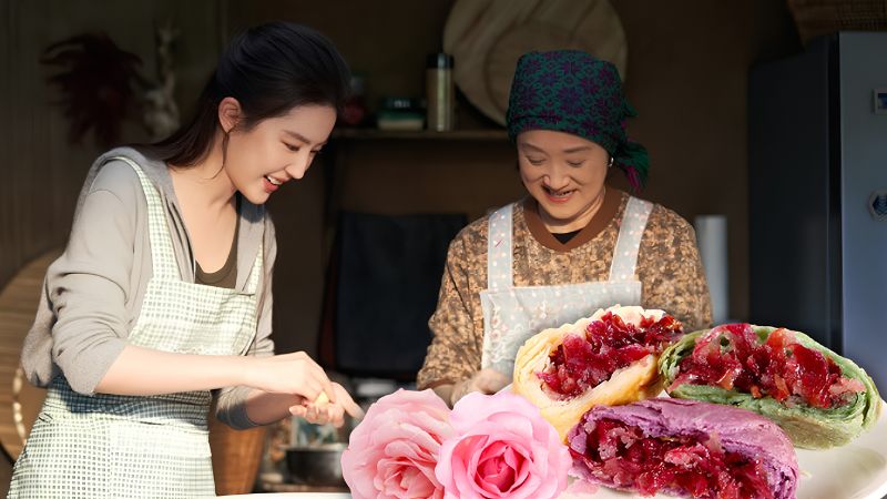 Bánh hoa hồng đặc sản Vân Nam