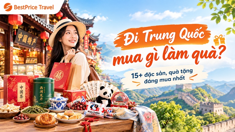 Gợi ý những món quà/ đặc sản đáng mua khi đi du lịch Trung Quốc