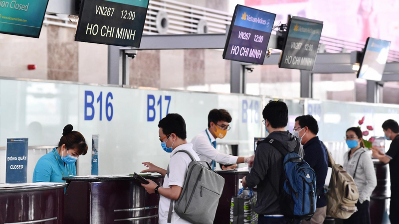 Điều kiện vé Vietnam Airlines khi khách đổi chuyến tại sân bay (Goshow) 