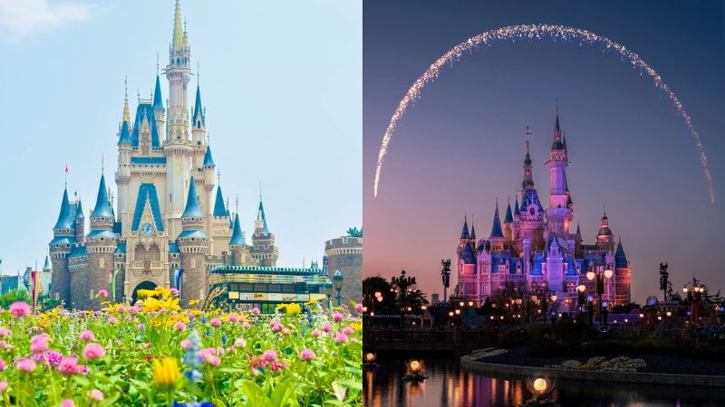  L&acirc;u đ&agrave;i Cinderella rực rỡ v&agrave;o cả ban đ&ecirc;m v&agrave; ban ng&agrave;y