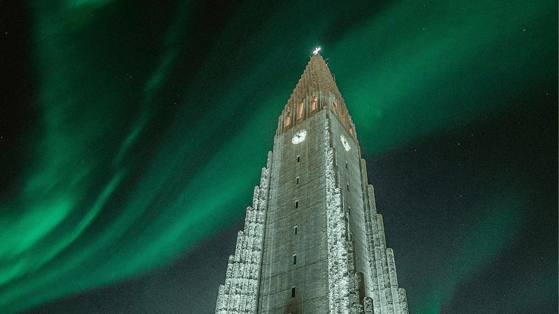 Lễ hội ánh sáng ở Reykjavik, Iceland