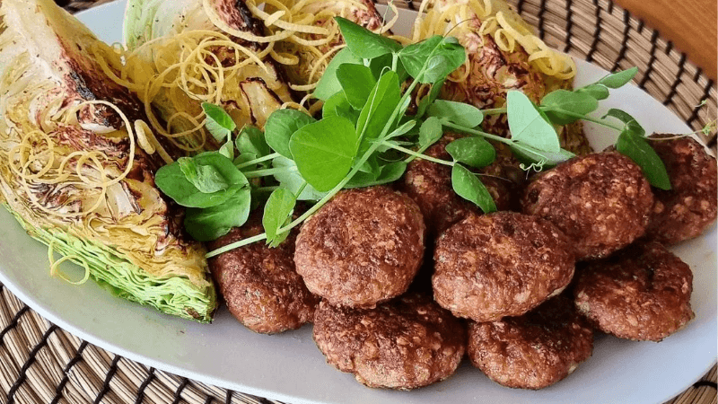 Thịt viên Frikadeller Đan Mạch