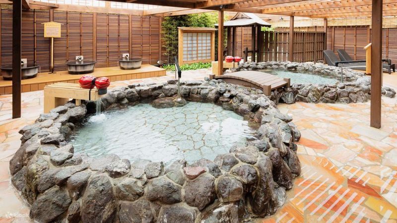 Khu tắm Onsen tại Arima Onsen